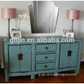 ming style furniture distressed blue sideboard buffet tv media console